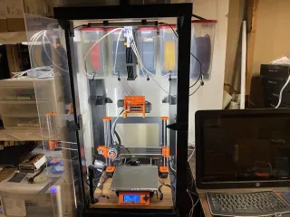 Double Stack IKEA LACK Enclosure V2 (works w/ MMU2s)