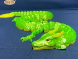 Flexi Leaf Dragon (Print-in-place)-6