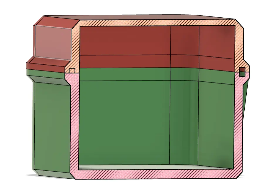 Caixa de arrumação