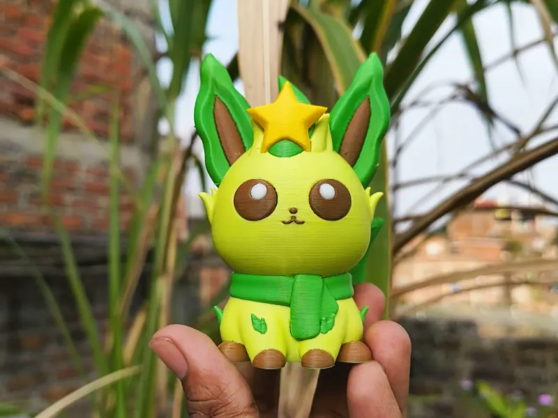 Especial de Navidad - Kawaii Leafeon