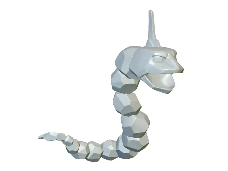 Pokemon Onix #95 - Ready for 3D Printing!