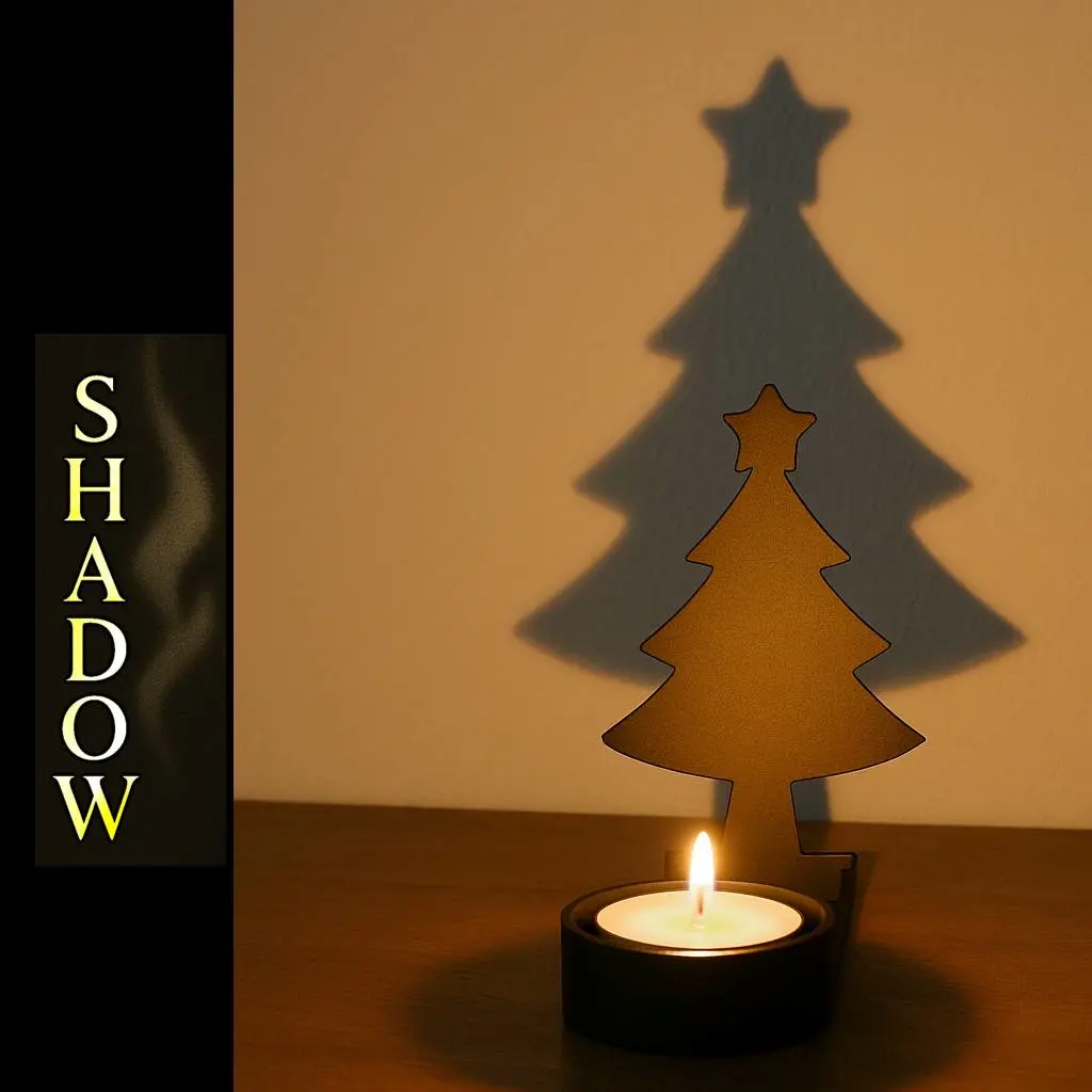 Shadow Art - Christmas Tree