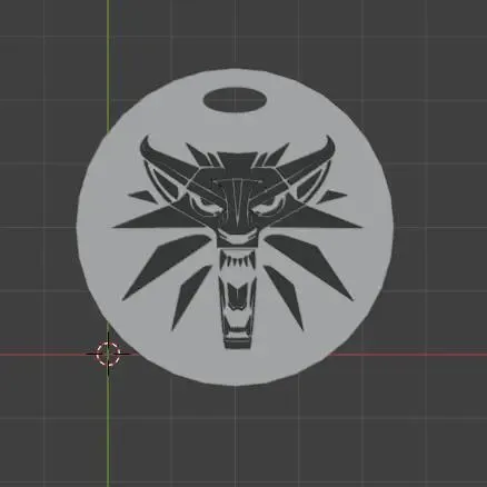 The Witcher keychain