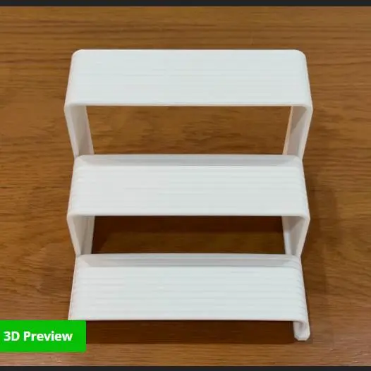 Minimal Display Shelf