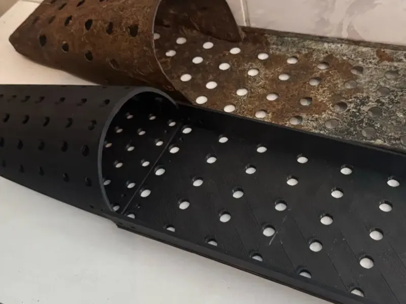 Gutter drain strainer obsolete “geiger” + lid