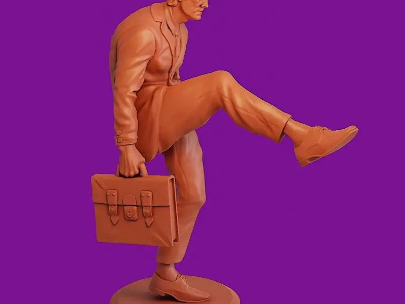 The Ministry of Silly Walks 3D print model
