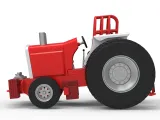 Fun short Pro Stock Pulling Tractor Version 4 Scale 1:25-7