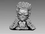 Doflamingo One Piece Character 3D print model-5