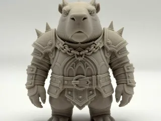 Capybara Warrior