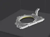 Mechanical components scanned by CR-Scanner Raptor-0