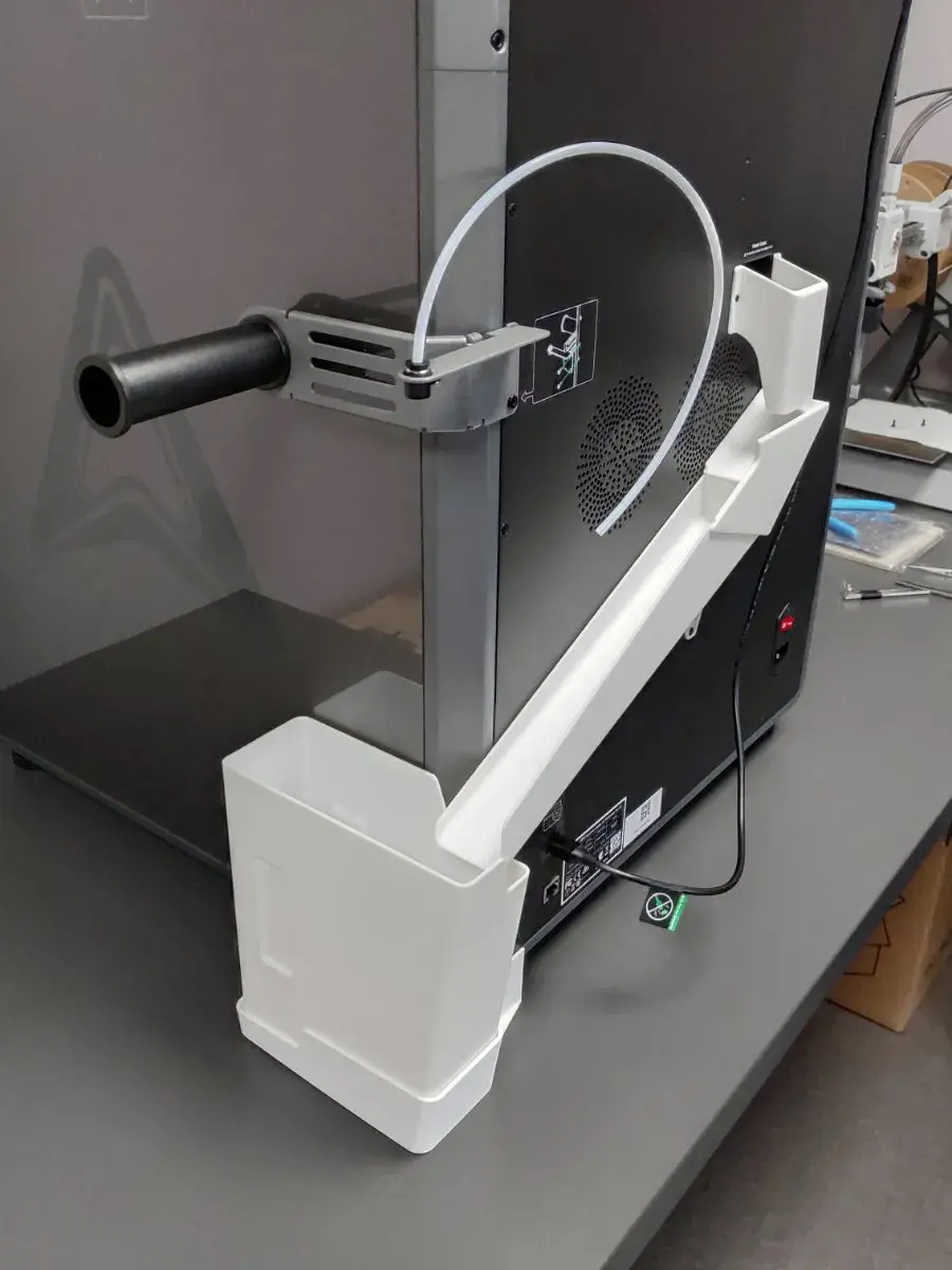 Chute Model 3d yazıcı baskı modelleri | 3MF | K2 Plus - Right poop chute with ...