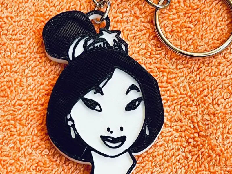 Keychain Mulan
