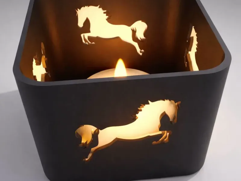 Year of the Horse Tealight