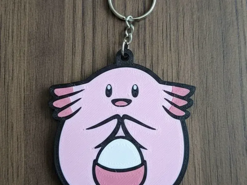 Keychain - Chansey - stl/3mf