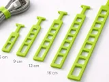TPU Cable Tie Set (6–20 cm) – Reusable Snap Strap-0