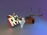 Deer Skull – Multi-Part Assembly Model-1