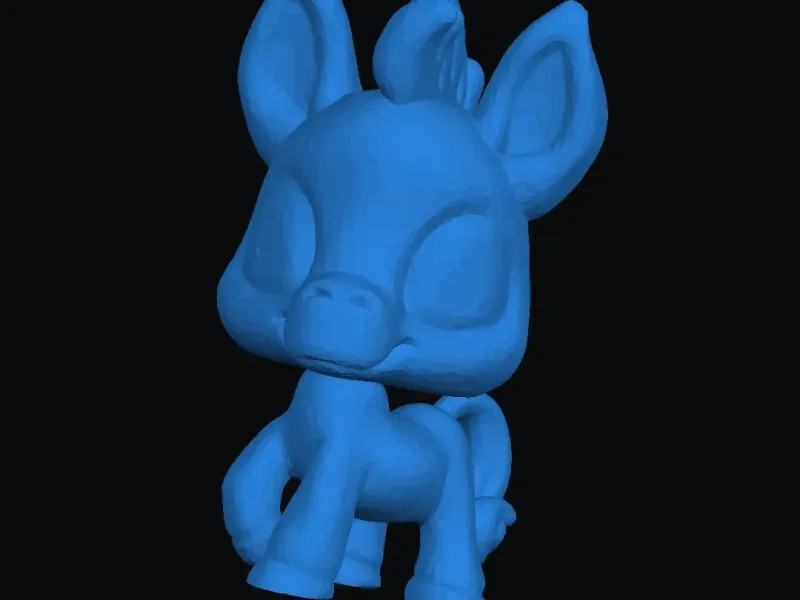 LPS Donkey Toy Figure