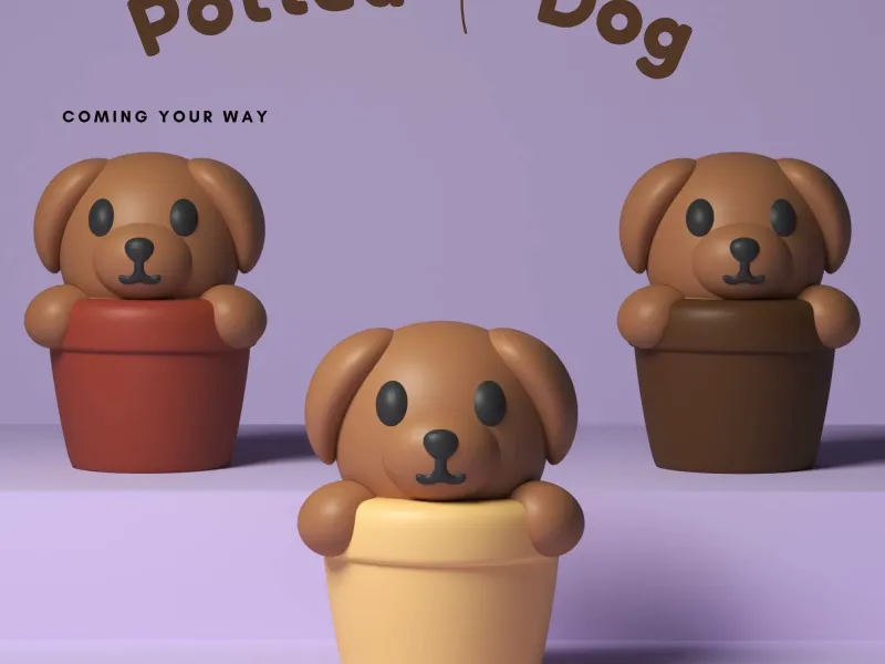 Potted Dog