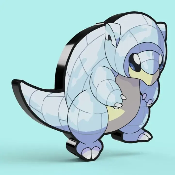 Alolan Sandshrew Lightbox