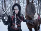Witcher 4 Ciri cosplay silver sword 3d print model-7