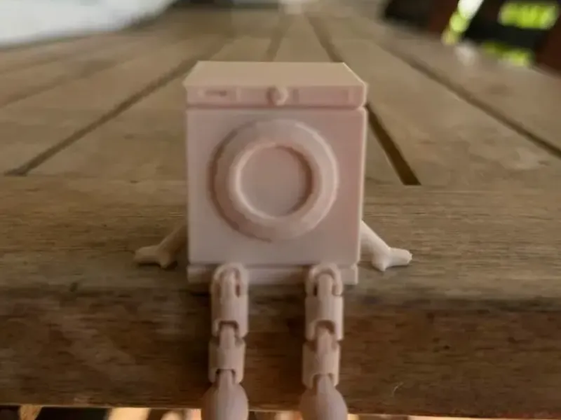 Articulated washing machine buddy