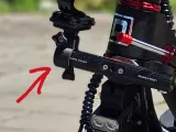 Dualtron Action cam holder to Lightbar-0