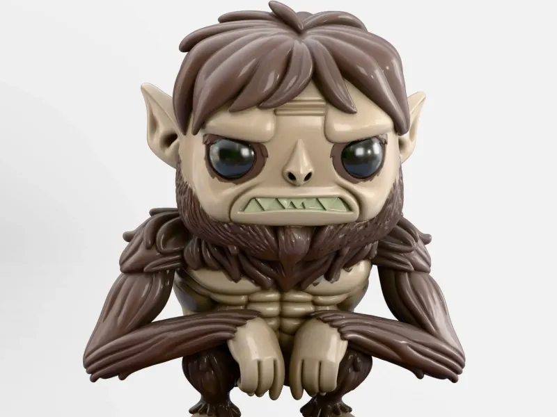 Beast Titan Funko Attack on Titan Fan Art