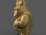 Fun Shrek 3D STL File for Unique Home Decor-3