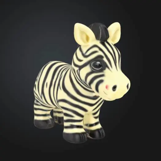 Cute Zebra figurine