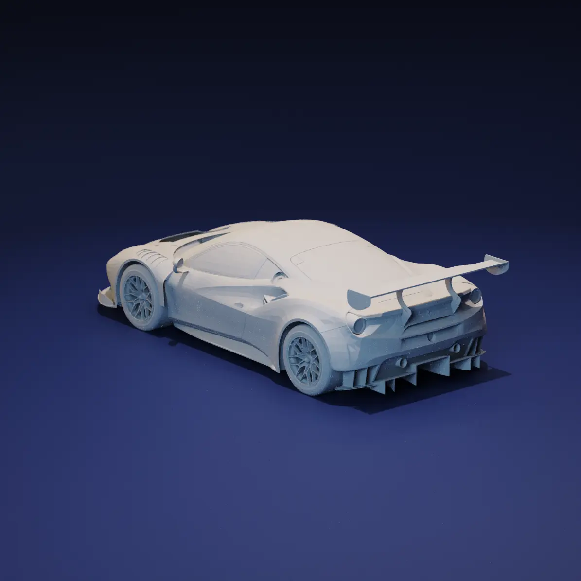 FERRARI 488 GT3 - 3D MODEL