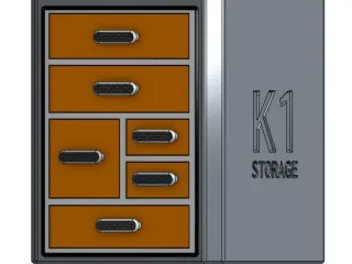 UPDATED - K1 Max | K1 | K1C Storage - 6 Drawers