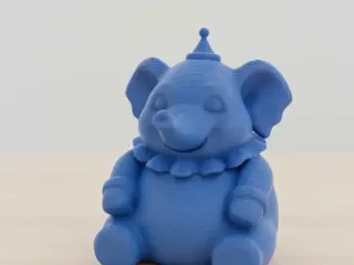 Cute Circus Elephant