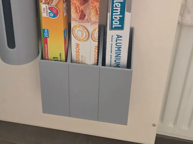 Rangement sous évier de cuisine - Rouleau alimentaire