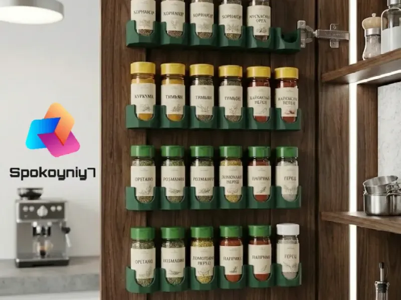 Spice Jar Holder