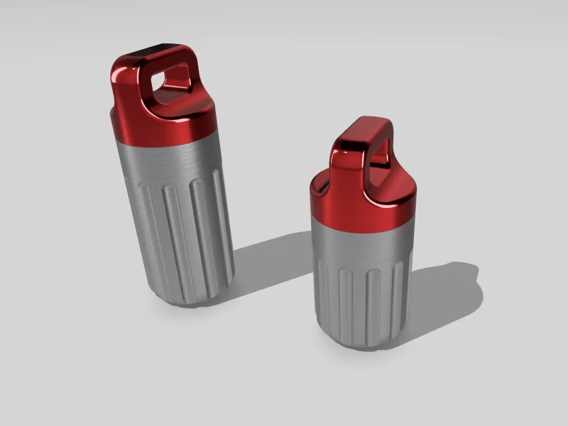 CONTENITORE PER PILLOLE PORTACHIAVI EDC 