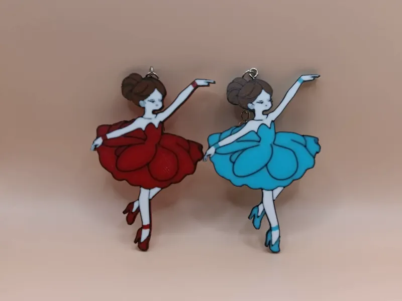 Ballerina Keychain