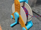 Enrouleur de câble sur bobine de filament recyclée-0