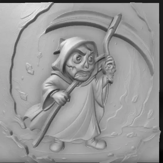 with a scythe 3