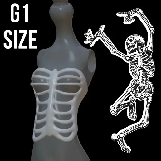 3D Printer Files | 3MF File | rib cage | Creality Cloud