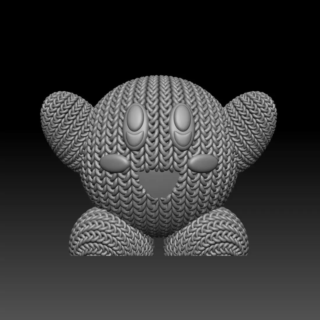 Knitted Kirby
