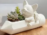 "Dog Lovers" Succulent Vase-1