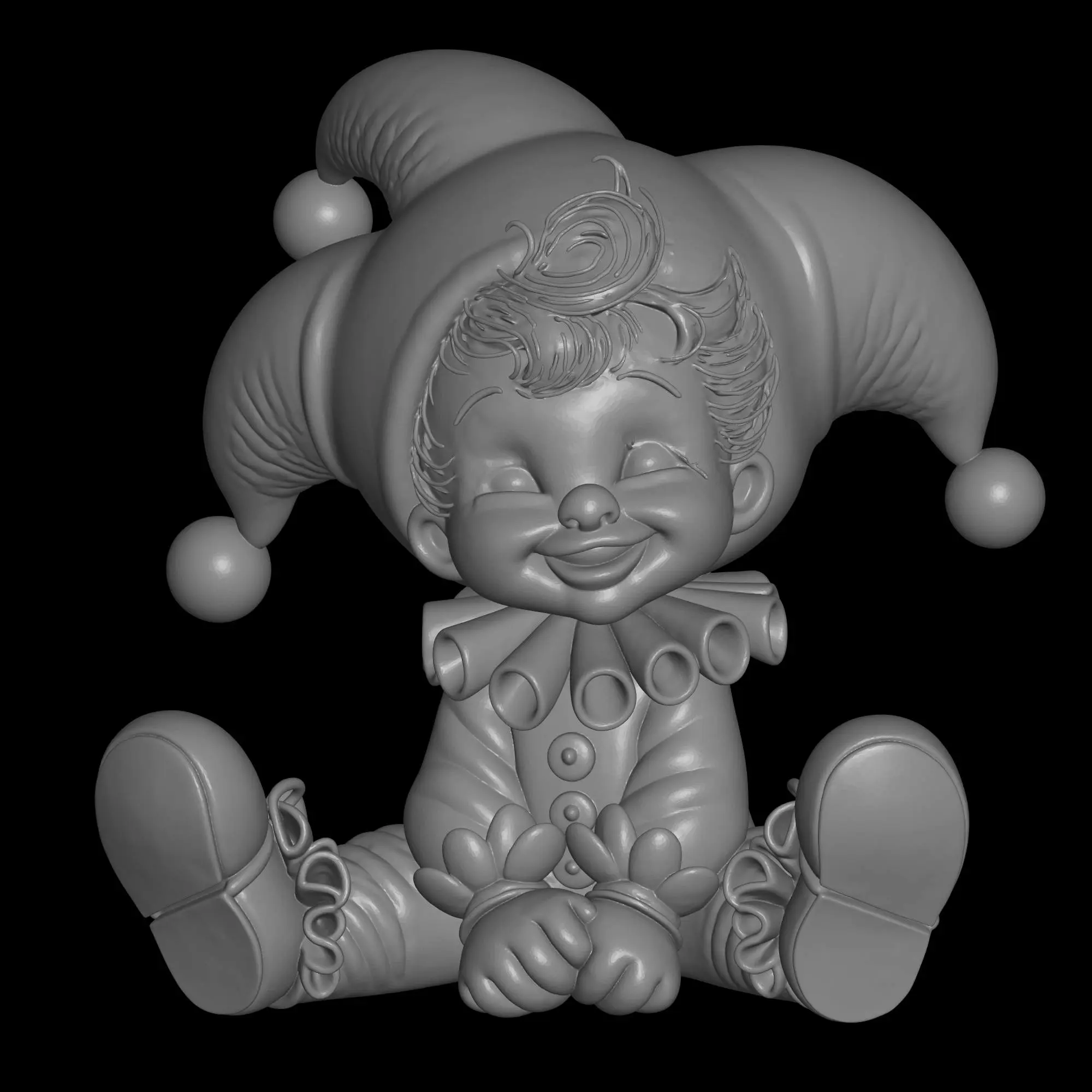 baby clown design