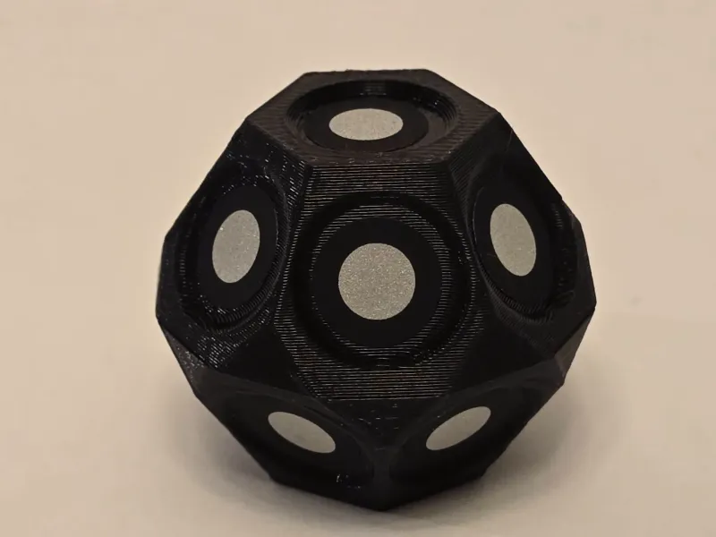 6 way target for laser scanner
