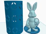 Easter Bunny with box-0