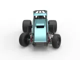 Sprint car while turning Scale 1 to 25-3