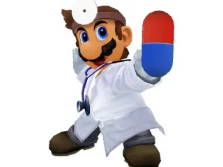 Super Smash Bros Melee - Dr Mario Trophy Gamecube