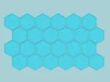 Hexagonal Wall Panel A26 - Interior Home Decor-5