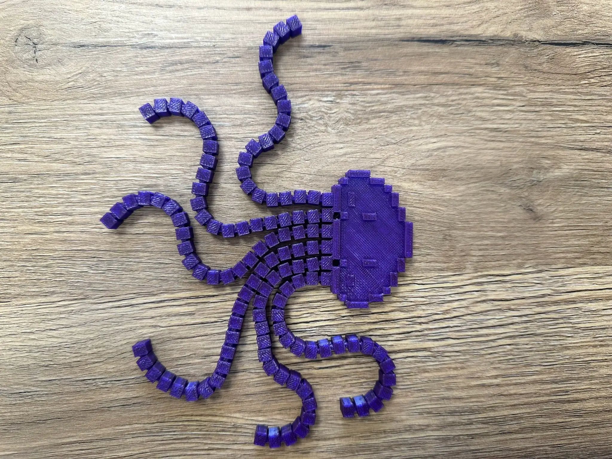 Flexible articulated pixel jellyfish