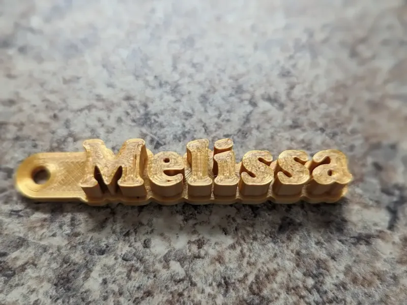 Melissa Keychain