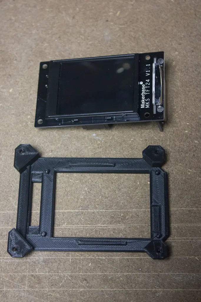 MKS TFT24 mount adapter for Ender-3